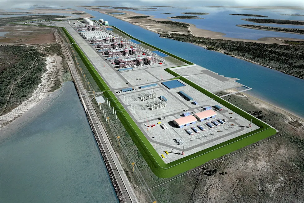 US LNG Growth: New US LNG projects under development, such as Rio Grande LNG (pictured), are signing long-term deals with Asian markets to underpin final investment decisions.