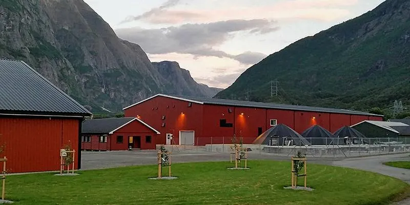 Nofimas forskningsstasjon på Sunndalsøra.Foto: Nofima