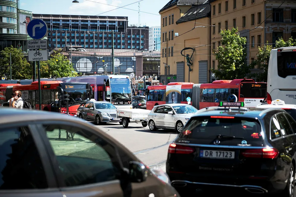 Over en tredel av Oslos husholdninger eier ikke bil.