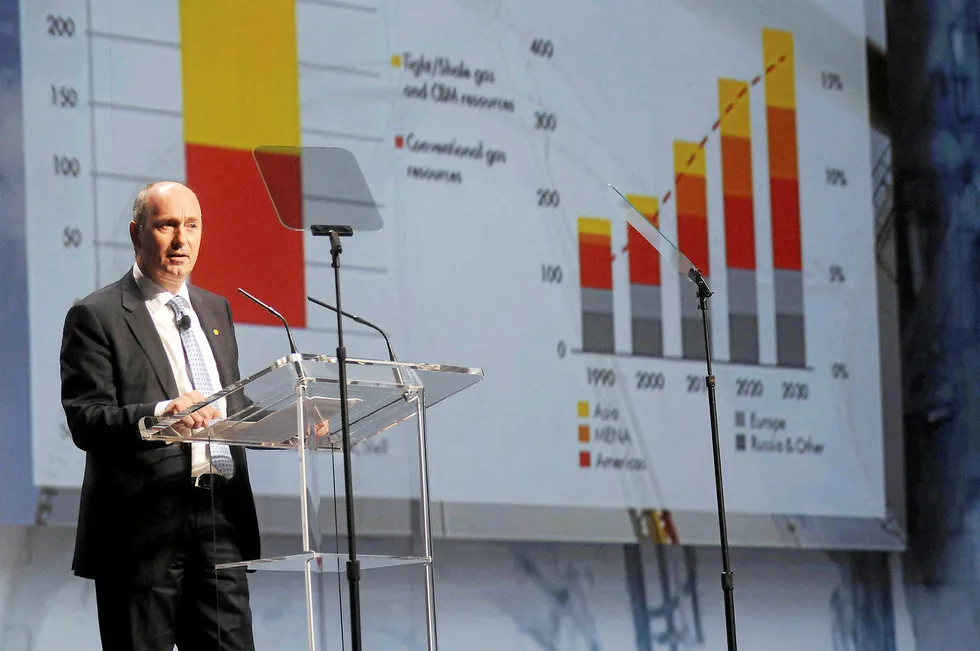 Strategy: Shell upstream international director Andy Brown