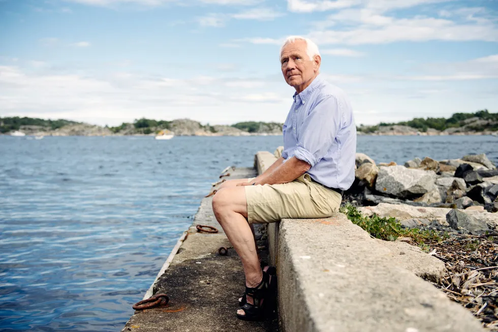 Victor Danielsen Norman, her fotografert i Risør.