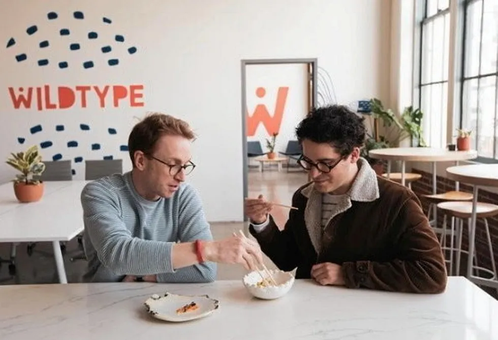 Justin Kolbeck, left, and Aryé Elfenbein, founders of Wildtype.