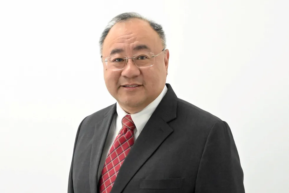 Leong Wei Hung, Singapore LNG chief executive.