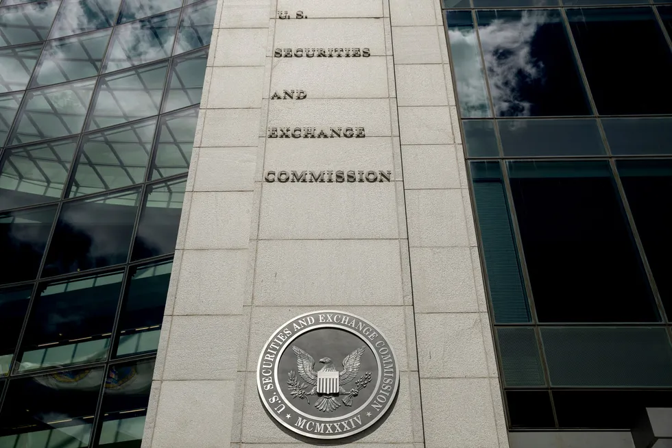 U.S. Securities and Exchange Commission kontorer i Washington fotografert i 2017.