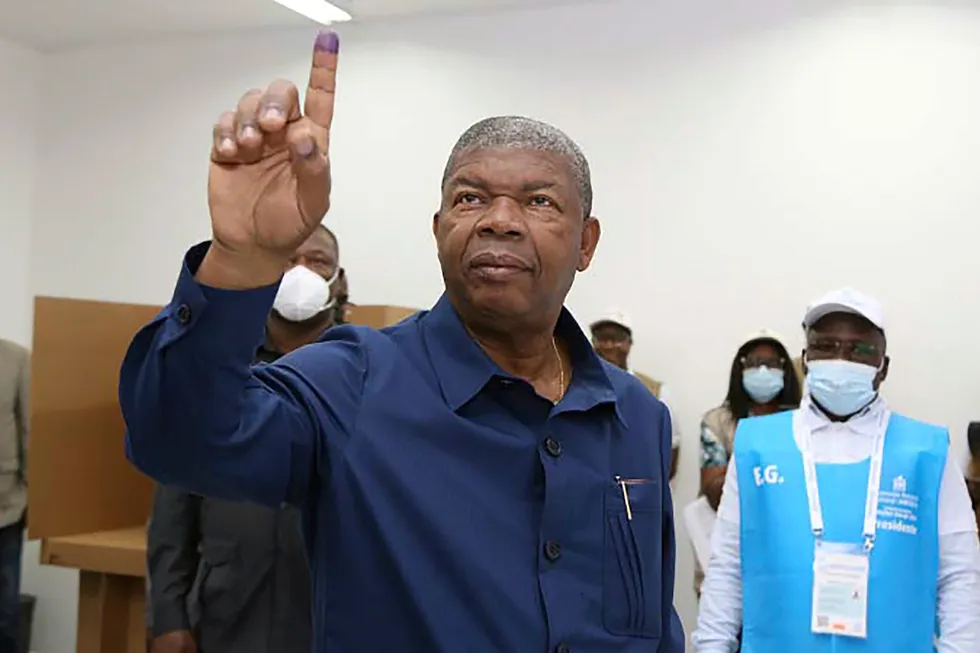 Onshore future: Angola President Joao Lourenco.