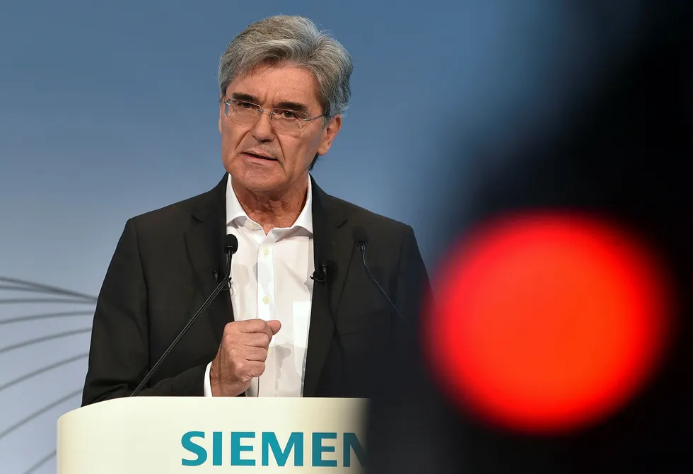 Siemens-sjef Joe Kaeser gjør som mange av sine direktørkollegaer og holder seg unna Saudi-Arabia.