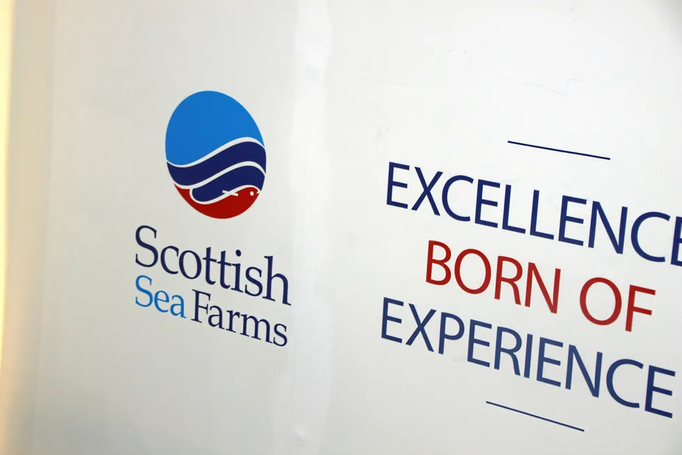 Scottish Sea Farms logo.