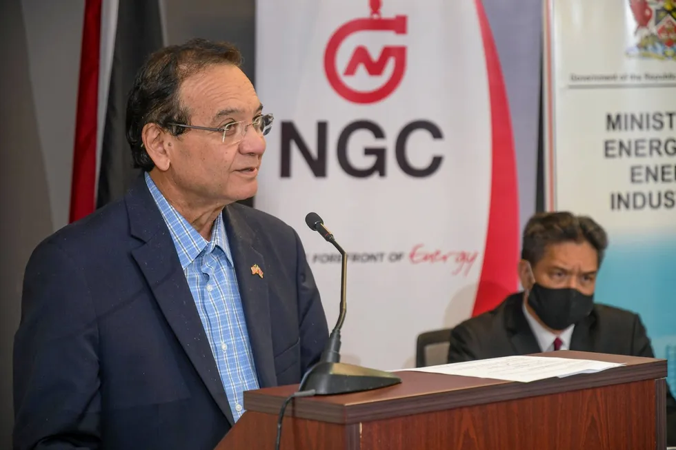 Loss: Trinidad & Tobago's former energy minister Franklin Khan, who died recently