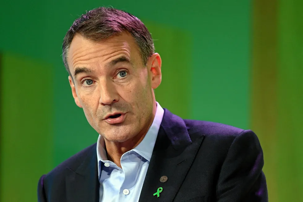 Realising value: BP chief executive Bernard Looney says the planned sale of a stake in Aker BP will help BP realise some of the value generated since the joint venture's creation in 2015.