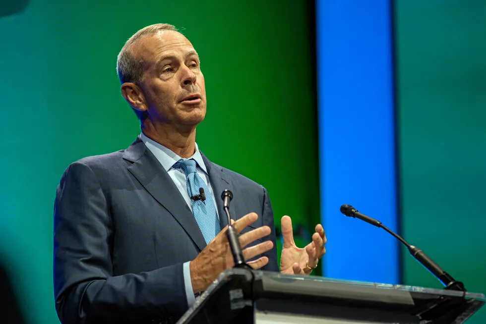 Renewable fuels: Chevron chief executive Mike Wirth says he anticipates technology and policy changes will soon grow the renewable natural gas and fuels market outside of California