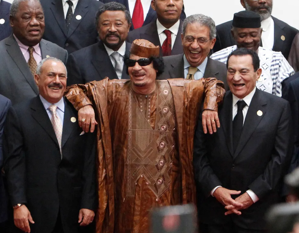 Libya-operasjonen i 2011 førte til regimeendring og Muammar al-Gaddafis fall.