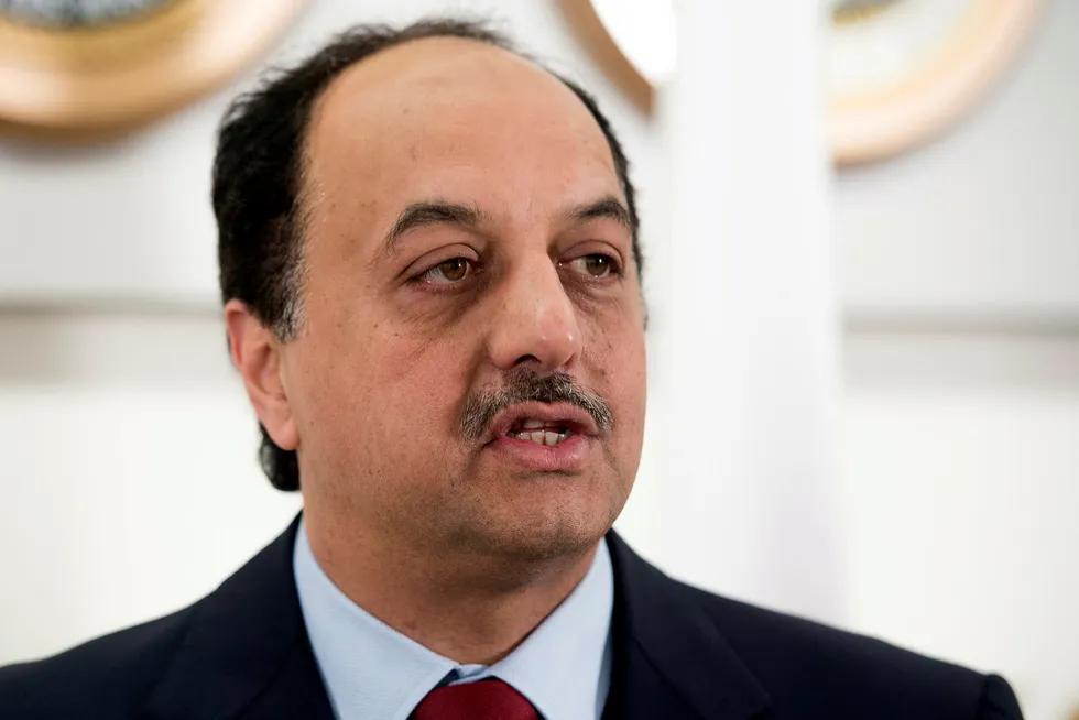 Diplomacy: Qatar Deputy Prime Minister and Minister of Defense Khalid al-Attiyah