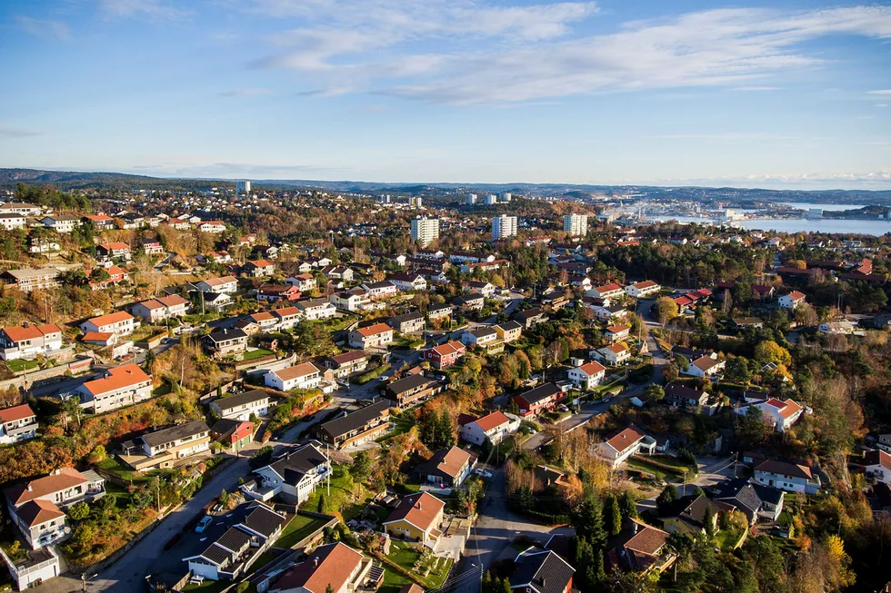 Kristiansand var blant stedene med sterkest boligprisvekst i juli.