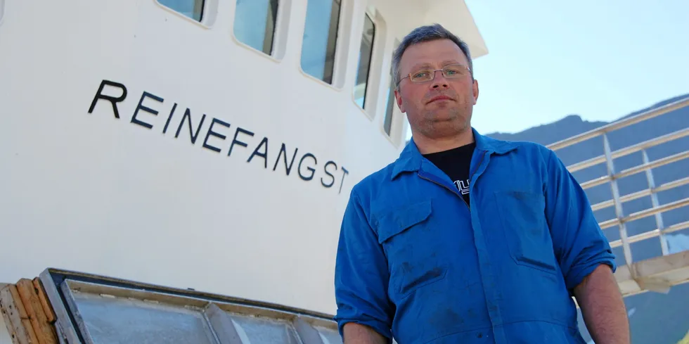 Reinefangst-reder og styremedlem i Nordland Fylkes Fiskarlag, Bjørn-Hugo Bendiksen.