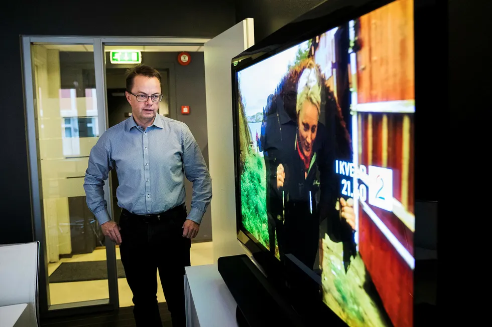 Harald Eide-Fredriksen, medie- og forhandlingsdirektør i Dentsu Aegis, er kritisk til prosessen rundt overgangen til ny tv-måling. Foto: Per Thrana