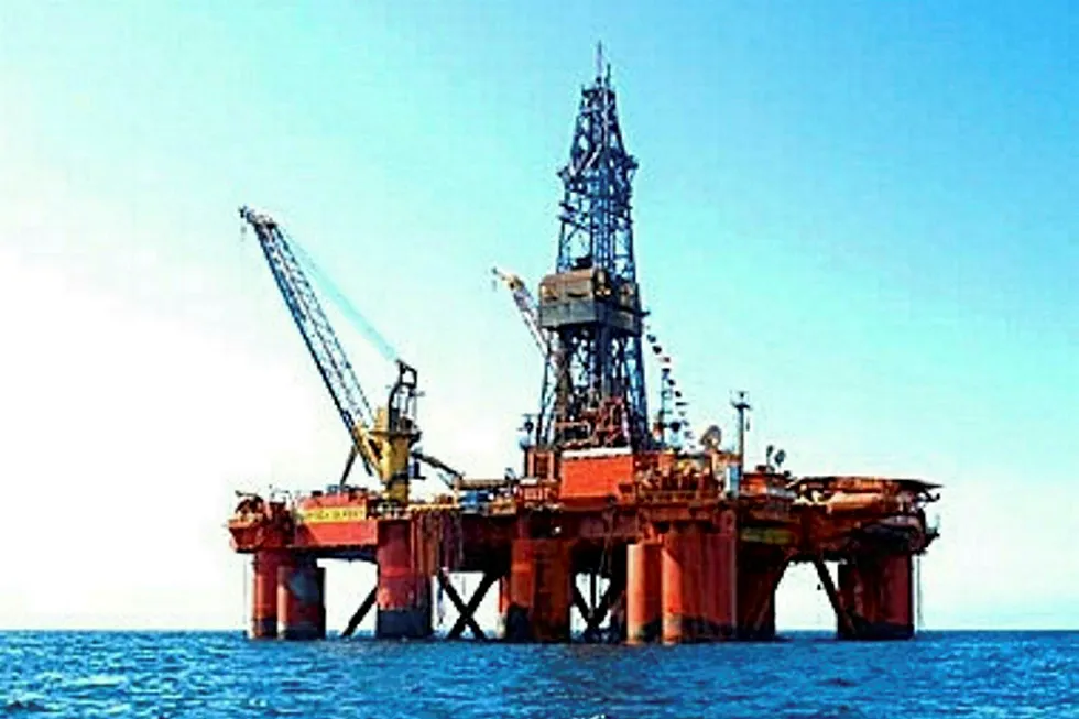 Norwegian wildcat: the exploration well was drilled by the semi-submersible Deepsea Bergen