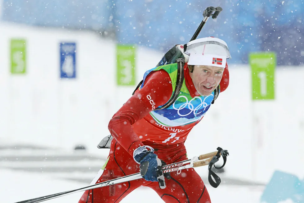 Halvard Hanevold i aksjon under OL i Vancouver 2010. Foto: Heiko Junge/NTB Scanpix
