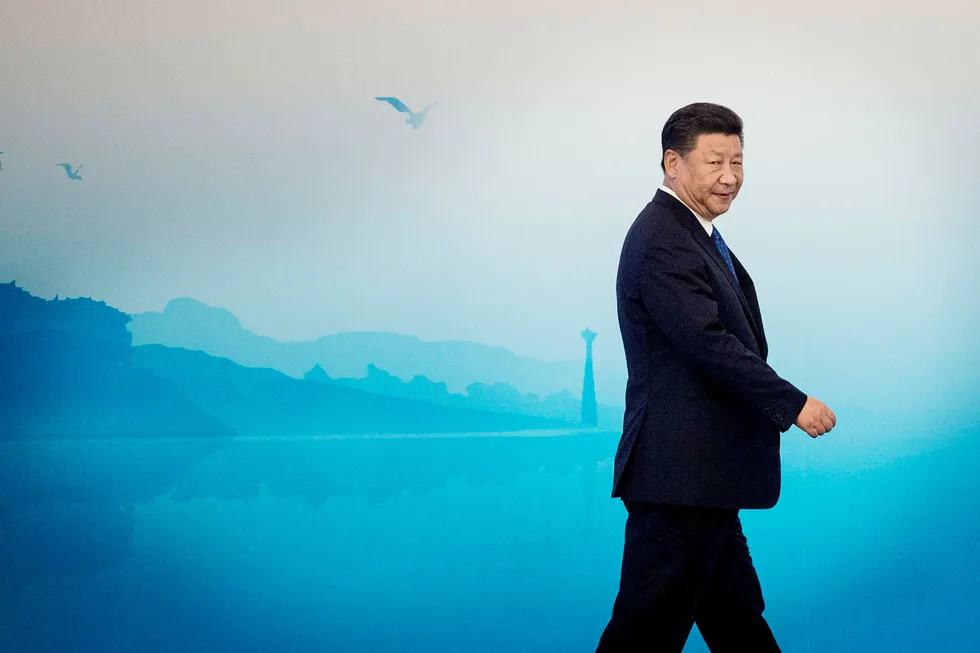 Kinas president Xi Jinping er kritisk til politikken USAs president representerer. Brasil, Russland, India, Kina og Sør-Afrika (Brics-landene) er blitt enige om å stå samlet mot tendensene til økt proteksjonisme. Foto: Fred Dufour/AFP/NTB Scanpix