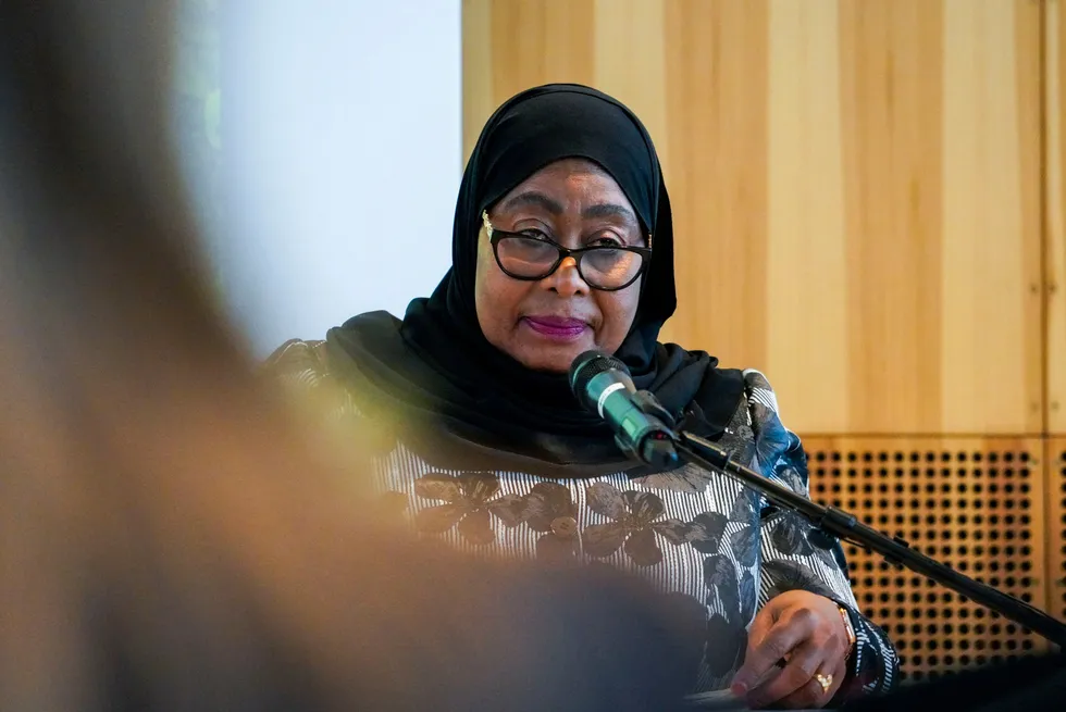 Tanzania President Samia Hassan.