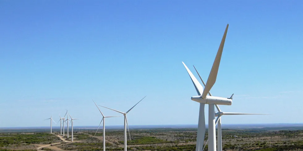 Earlier this year Skyline agreed to buy the Hackberry wind farm in Texas from RES Americas.