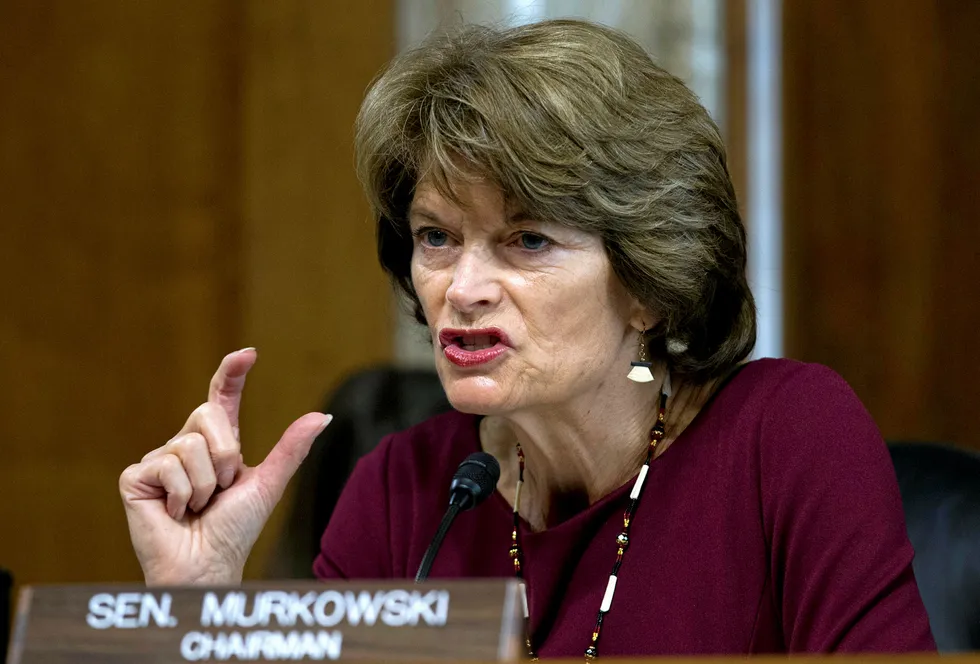 Wish list: Republican Senator Lisa Murkowski is in favour of opening up oil and gas drilling in Alaska’s Arctic National Wildlife Refuge