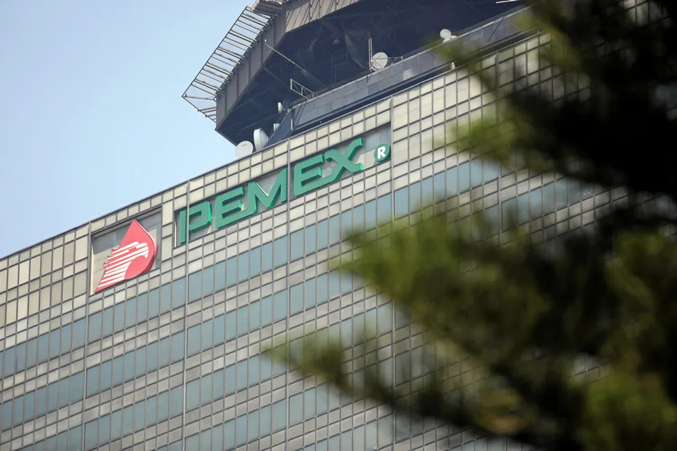 Proud: the Pemex headquarters in Mexico City