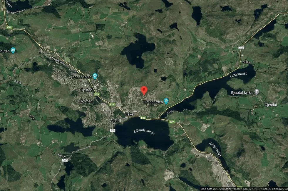 Området rundt Mosabergsvingen 5, Gjesdal, Rogaland