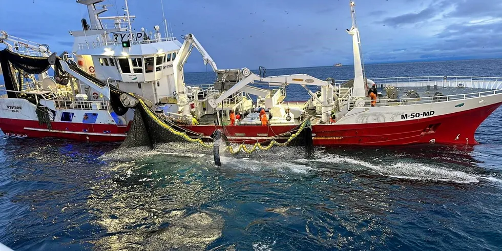 Antallet internasjonale avtaler som berører fiskeriforvaltningen øker over tid. Det kan på sikt få betydnign for «Nystrøm», her på sildefiske