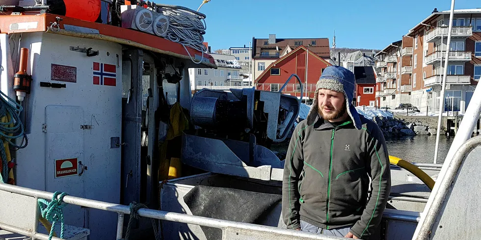 «Rottfisk»-skipper Alexander Gjøse jakter på nye fiskefelt for blandingsfiske med sei som hovedfangst.