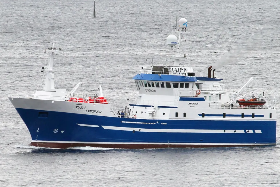 Ervik-gruppens «Lyngholm» er en av båtene som har fått tillatelse til å fiske snøkrabbe neste år.