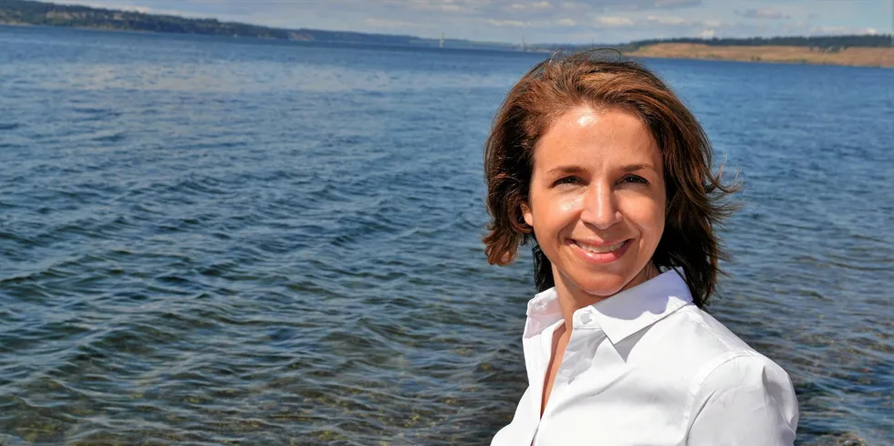 Washington state's Commissioner of Public Lands Hilary Franz oversaw the dismantling of Cooke's netpens where hundreds of thousands of farmed salmon escaped in 2017.