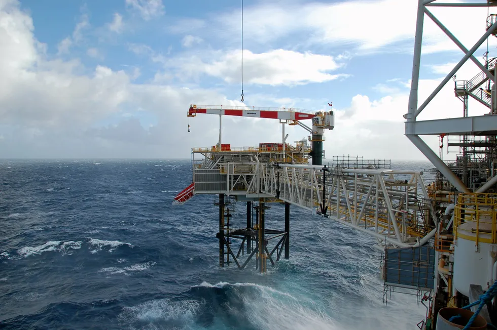 Host: the Ineos-operated Syd Arne platform offshore Denmark