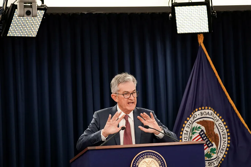 Fed-sjef Jerome Powell varsler at rentesyklusen med kutt kan være over.