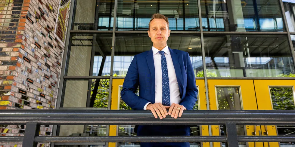 Christian Chramer, administrerende direktør i Norges Sjømatråd, sier det er gledelig at eksportverdien av norsk sjømat passerte 150 milliarder kroner i 2022.
