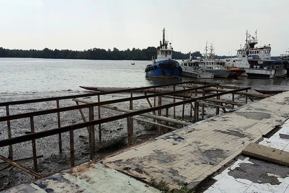 Gas flows imminent: Wouri River, Douala, Cameroon