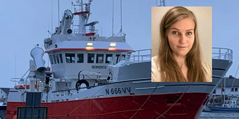 Det nye styremedlemmet i Fiskebåt Nord, Marita Sedeniussen, driver kystfartøyet «Rowenta» sammen med faren og broren.