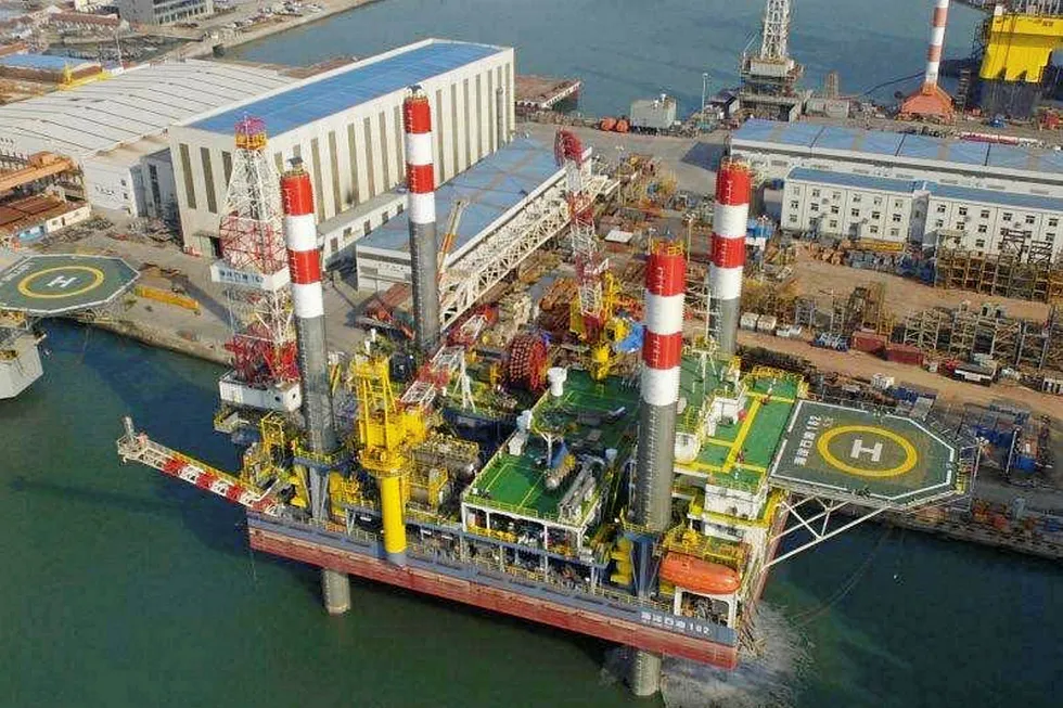 Job done: CIMC Raffles delivered Hai Yang Shi You 162 to CNOOC EnerTech in 2017