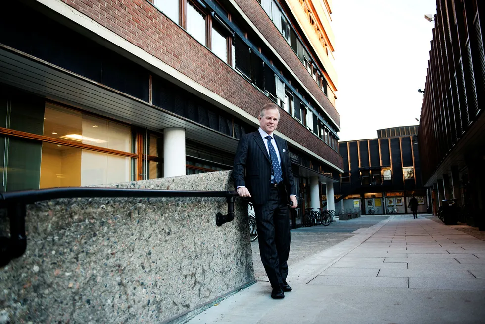 Ole Petter Ottersen går rett til ny rektorjobb i Sverige når han er ferdig med sin andre rektorperiode ved Universitetet i Oslo til sommeren. Foto: Per Ståle Bugjerde