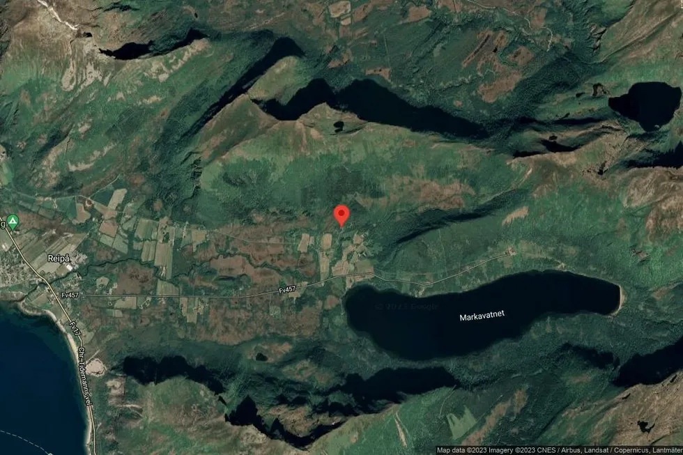 Området rundt Nordsidveien 420, Meløy, Nordland