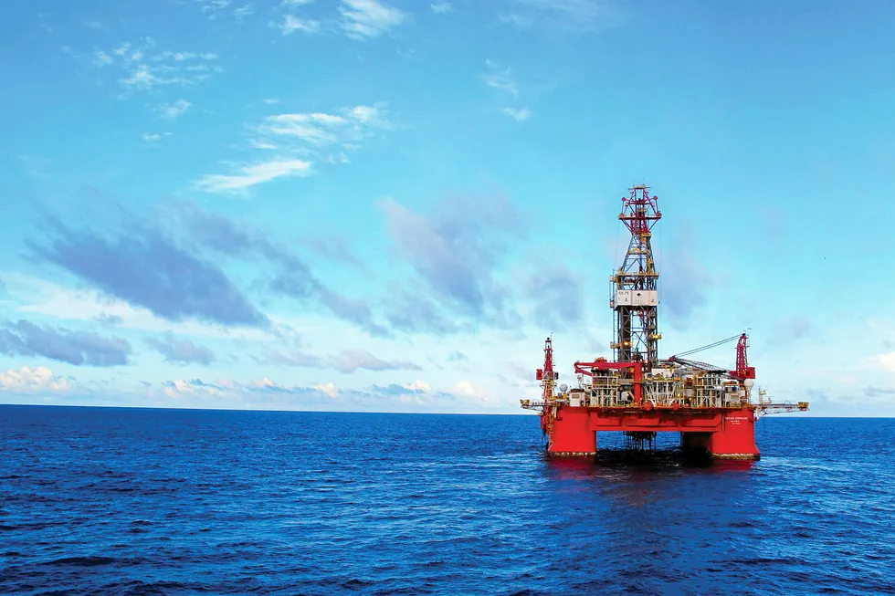 New campaign: the Diamond Offshore semisub Ocean Courage has been used in the past to drill wells in the Potiguar basin