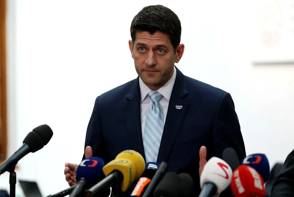 Republikaneren Paul Ryan vil angivelig ikke stille til gjenvalg i USA. Foto: AP/NTB scanpix