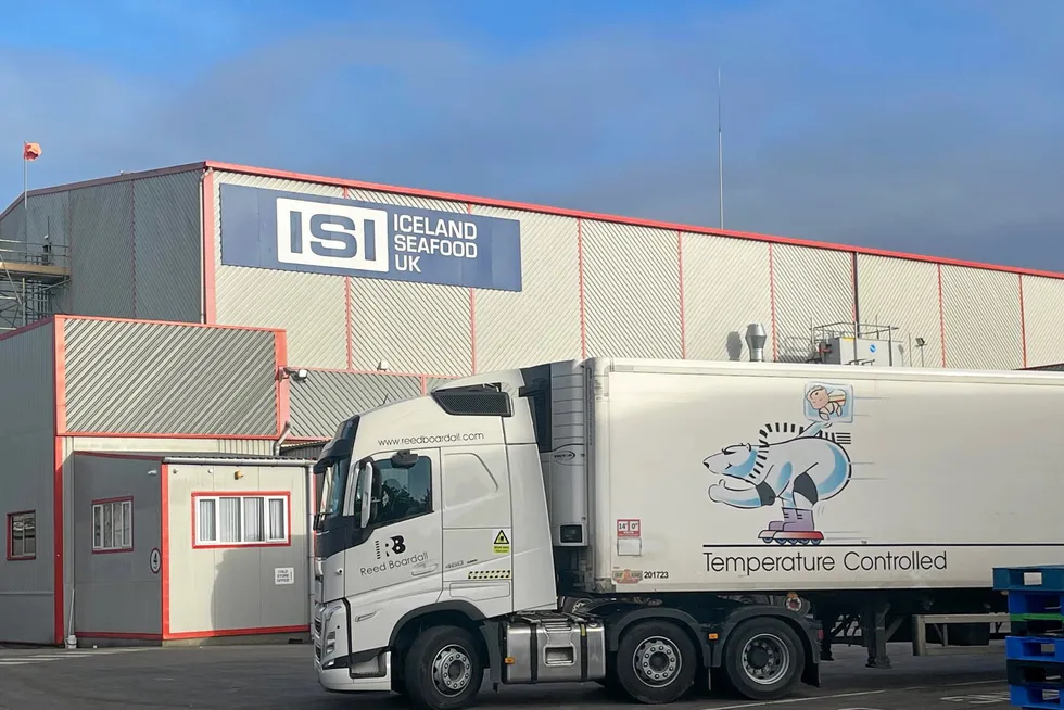 Iceland Seafood International in Grimsby. The company was recently snapped up by Danish processing giant Espersen.