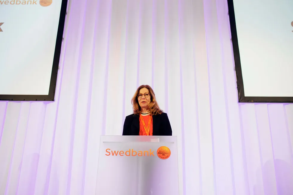 Swedbanks konsernsjef Birgitte Bonnesen.