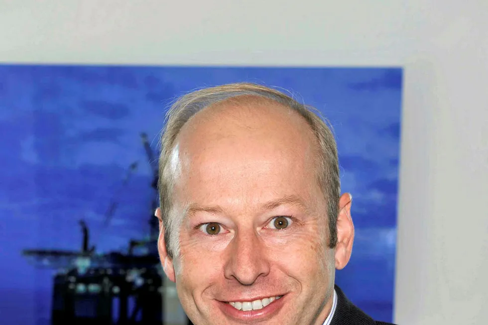 Lined-up to speak: Siccar Point Energy chief executive Jonatahan Roger