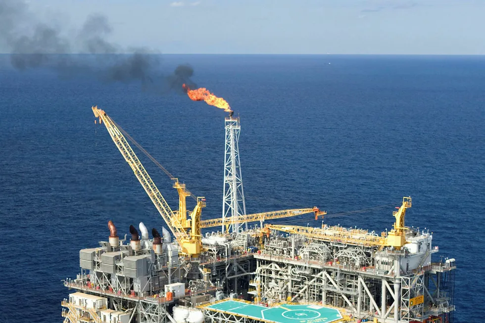 BP asset: Existing Atlantis platform in the US Gulf