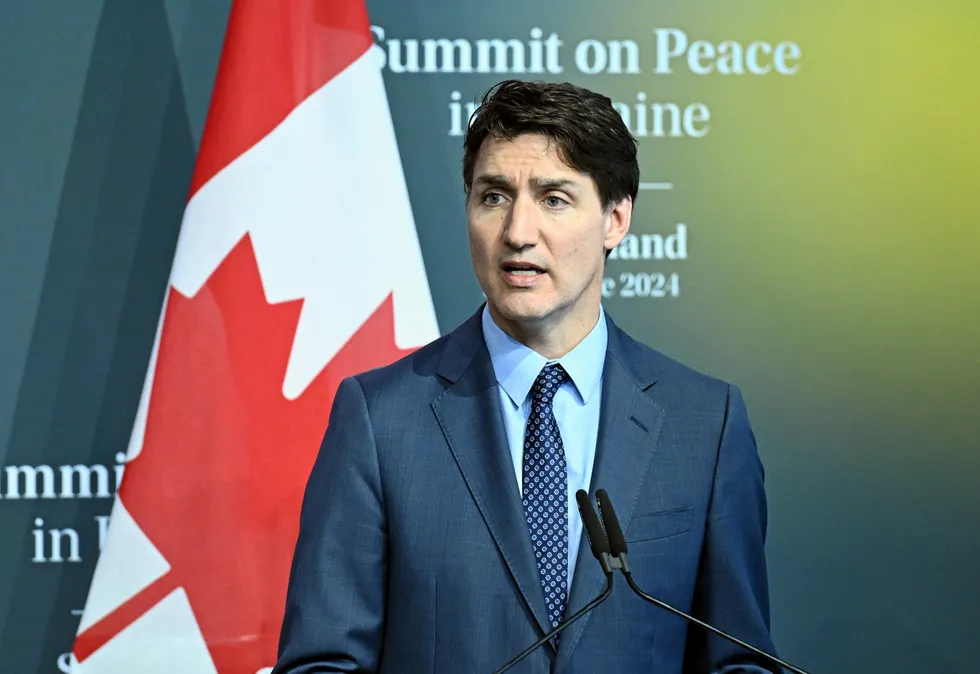Prime Minister of Canada Justin Trudeau.