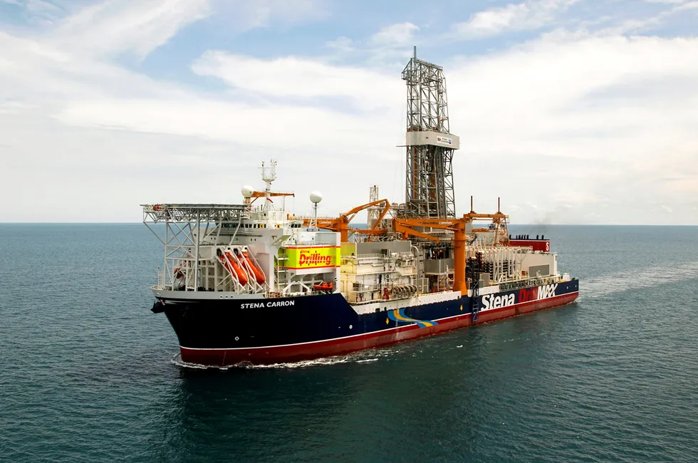 New campaign: the Stena Drilling drillship Stena Carron
