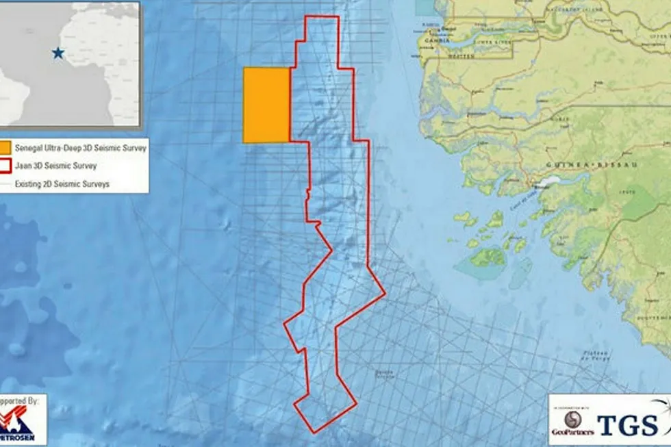 TGS shoot: Senegal Ultra Deep Survey