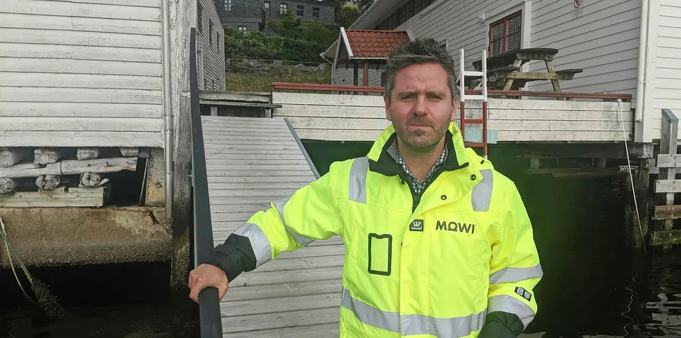 Eivind Nævdal-Bolstad, kommunikasjonssjef i Mowi.