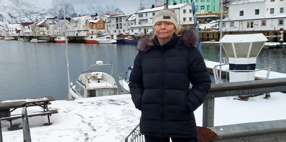 Fisker Birgith Søreng (43) fra Henningsvær i Lofoten håper på et bedre skreifiske i år enn i fjor.